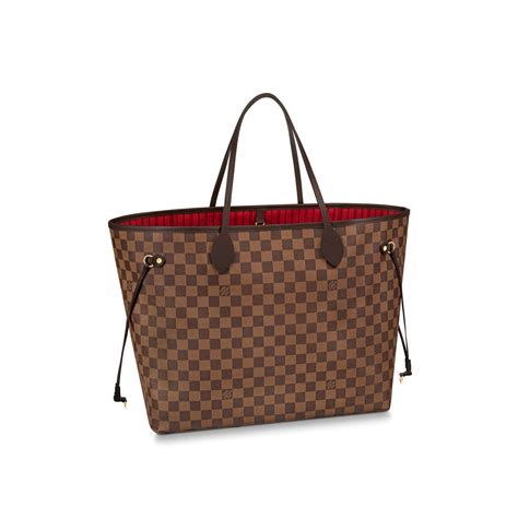 louis vuitton damier ebene canvas neverfull gm n51106 size|Louis Vuitton Neverfull Damier Ebene.